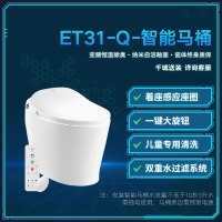 惠达（HUIDA）智能马桶即热家用坐便器遥控全自动冲水一体机无水箱大翻盖马桶ET31Q