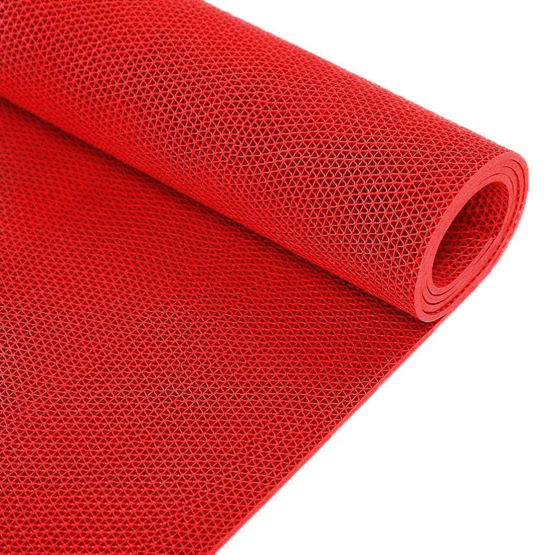 温馨 镂空防滑垫 0.9米宽 红色4mm*15m 卷高清大图