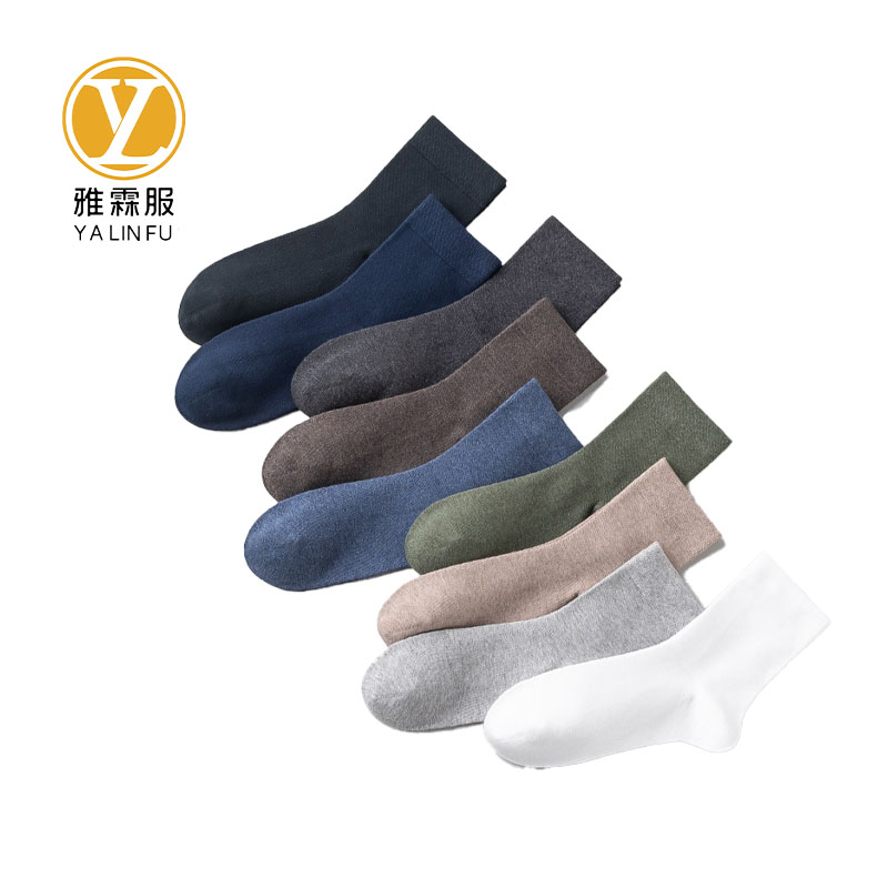 雅霖服 纯棉袜子YLFWZ10409 双高清大图