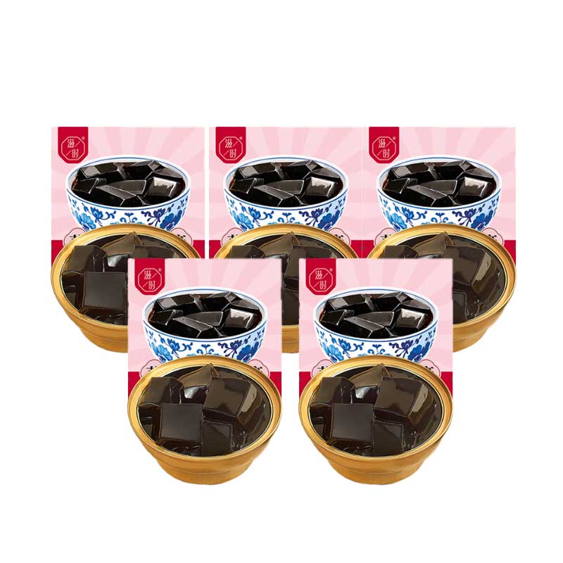 滋时䓍本龟苓膏 零脂肪正宗降火 零食小甜品广式糖水 龟苓膏165g高清大图