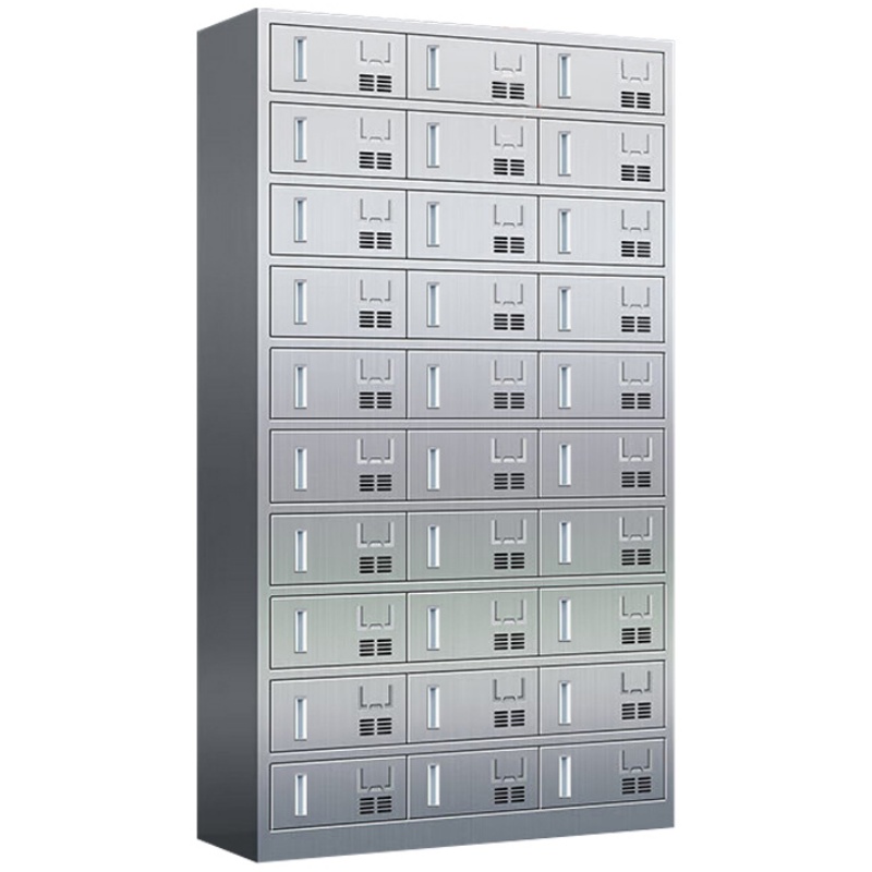 攸形不锈钢餐盘柜30门1025*400*1800mm台