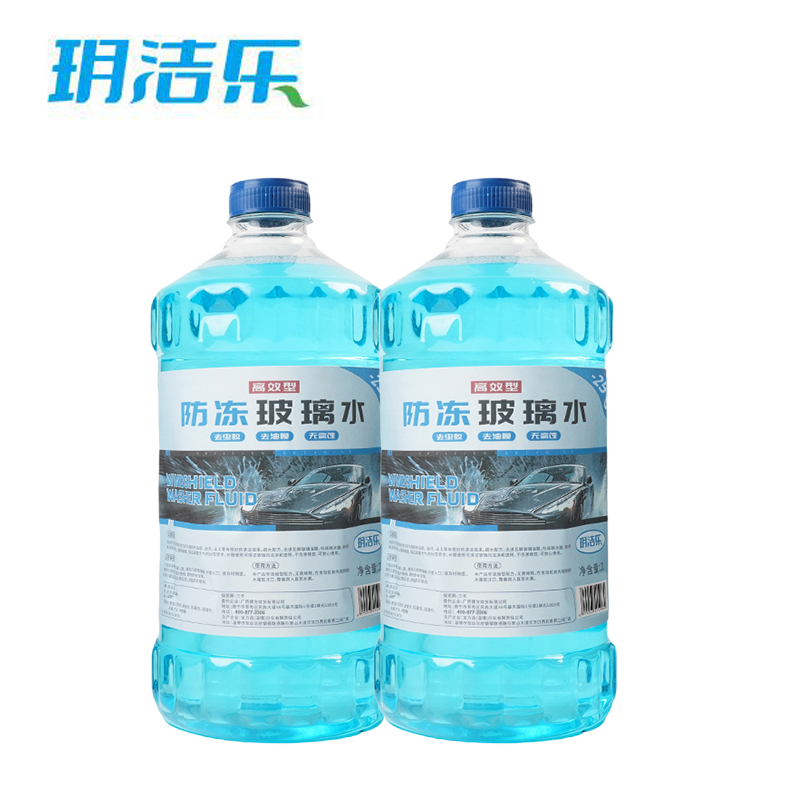 玥洁乐 玻璃水 -25°*12瓶 箱高清大图