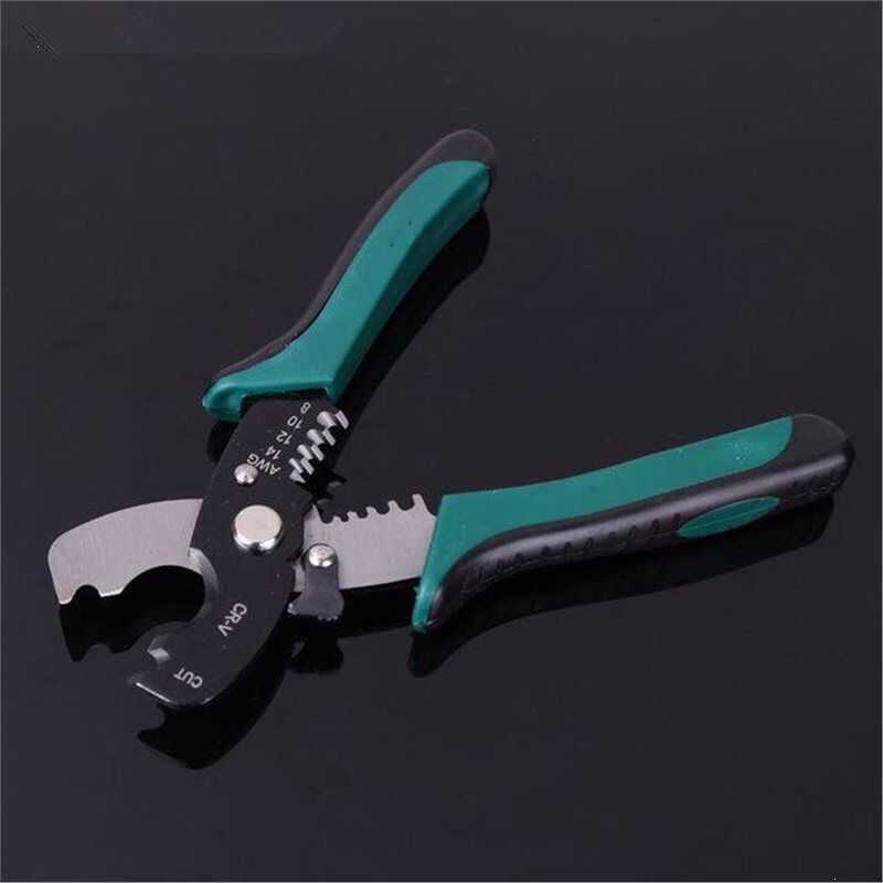 剥线钳多功能电工压线钳电缆剥皮工具阿斯卡利电工接线拨线剪线钳子