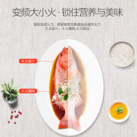 美的微波炉 M3-L236E 23L 平板微电脑式 微蒸烤高端一体机 AI智能烹饪 变频解冻 APP智控