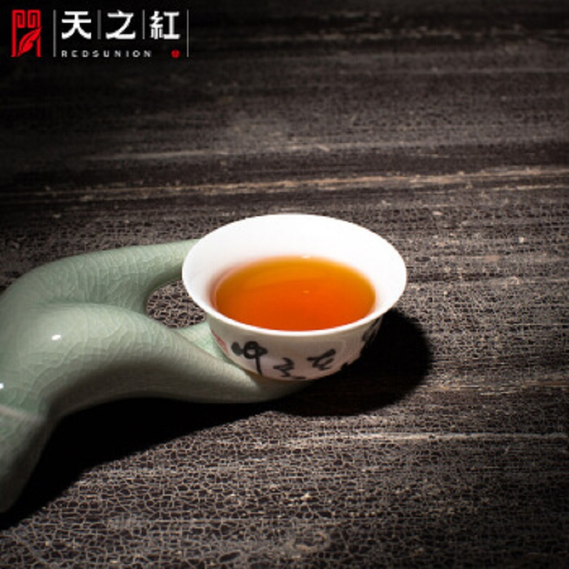 天之红 祁门红茶 红茶 特一级祁红香螺礼盒300克(75克x4罐) T