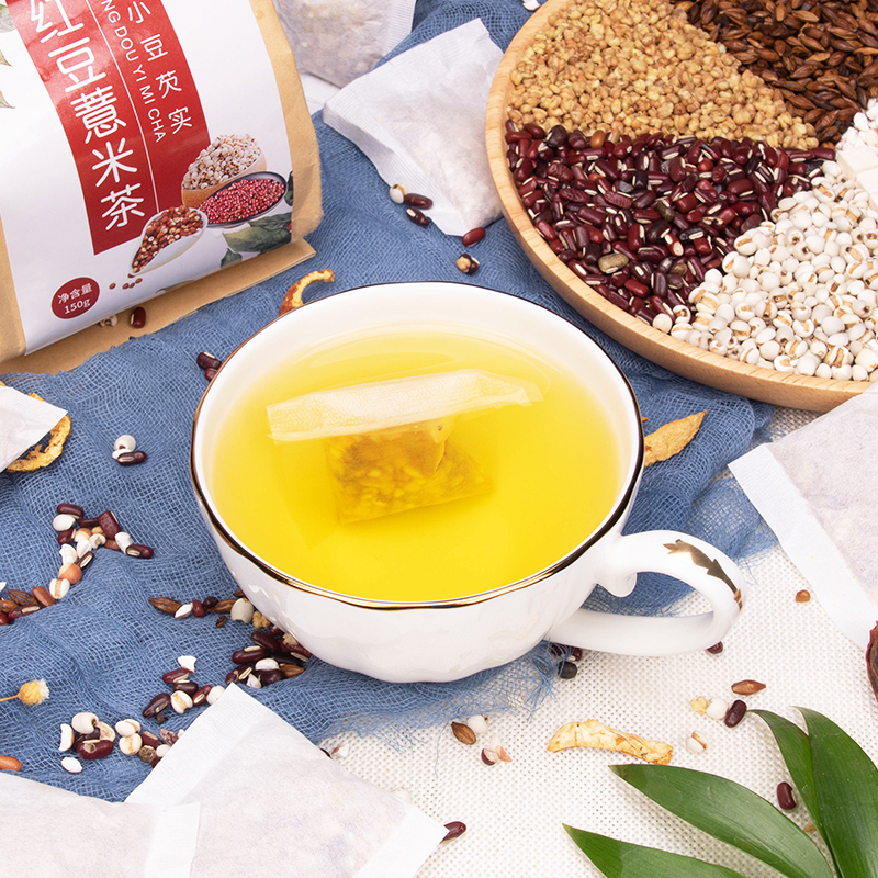 再春堂红豆薏米芡实茶买1发5共750g 赤小豆薏仁苦荞大麦橘皮茯苓栀子祛除茶湿热茶保健茶饮
