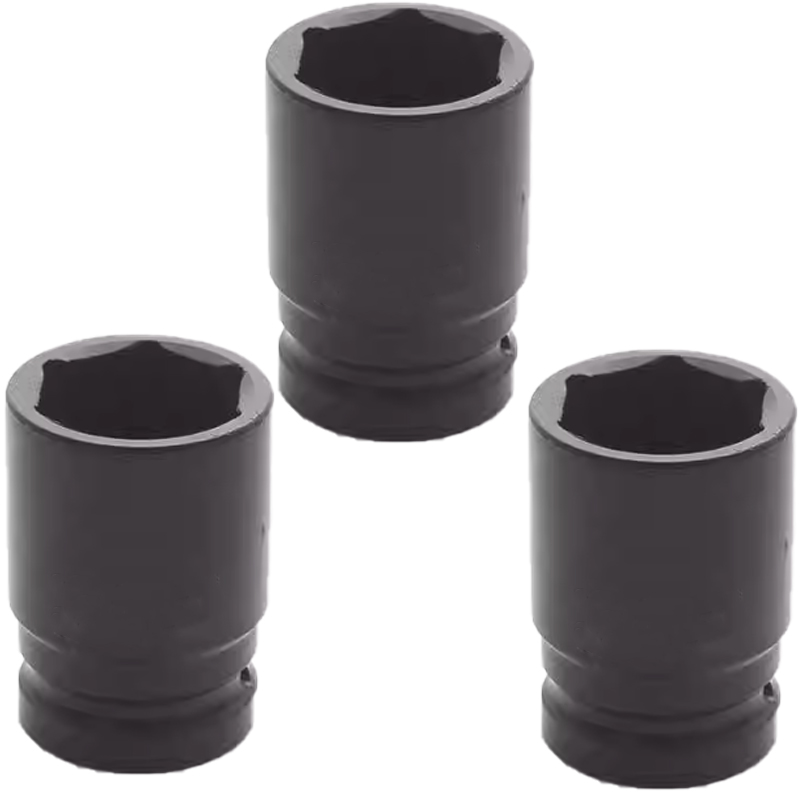 立伟铁牛重型黑色六角套筒36mm/个高清大图