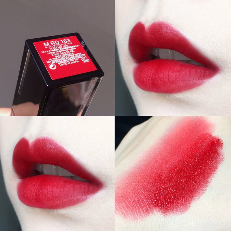 植村秀口红柔雾唇膏口红丝绒雾面哑光保湿润泽小mrd163587585mor587
