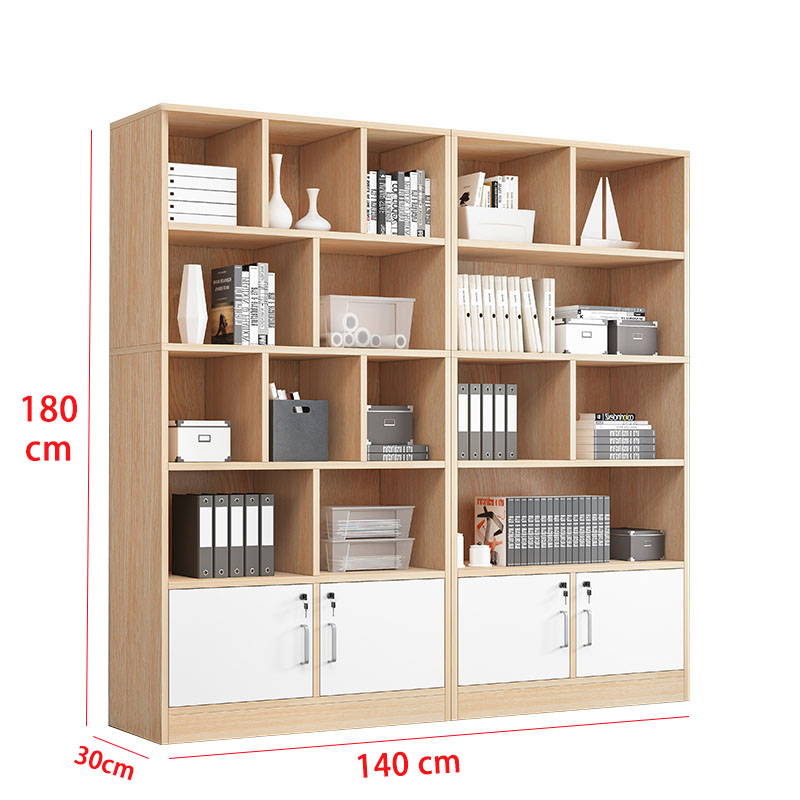 景福达办公柜1.4米台高清大图