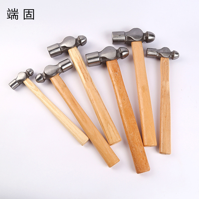 端固 木柄圆头锤 DG2637-2 把高清大图