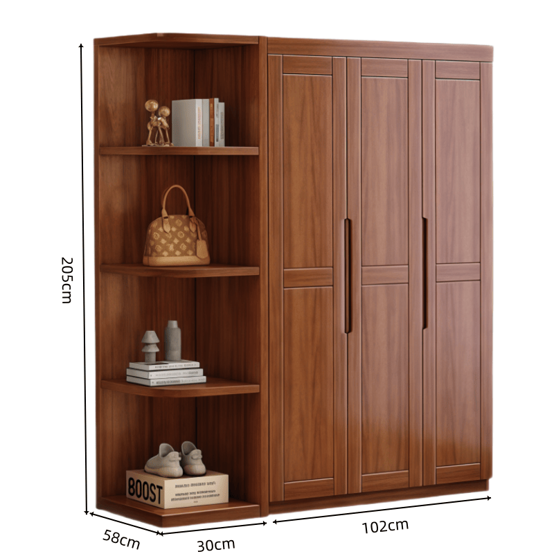 豫龙都衣柜胡桃木个高清大图