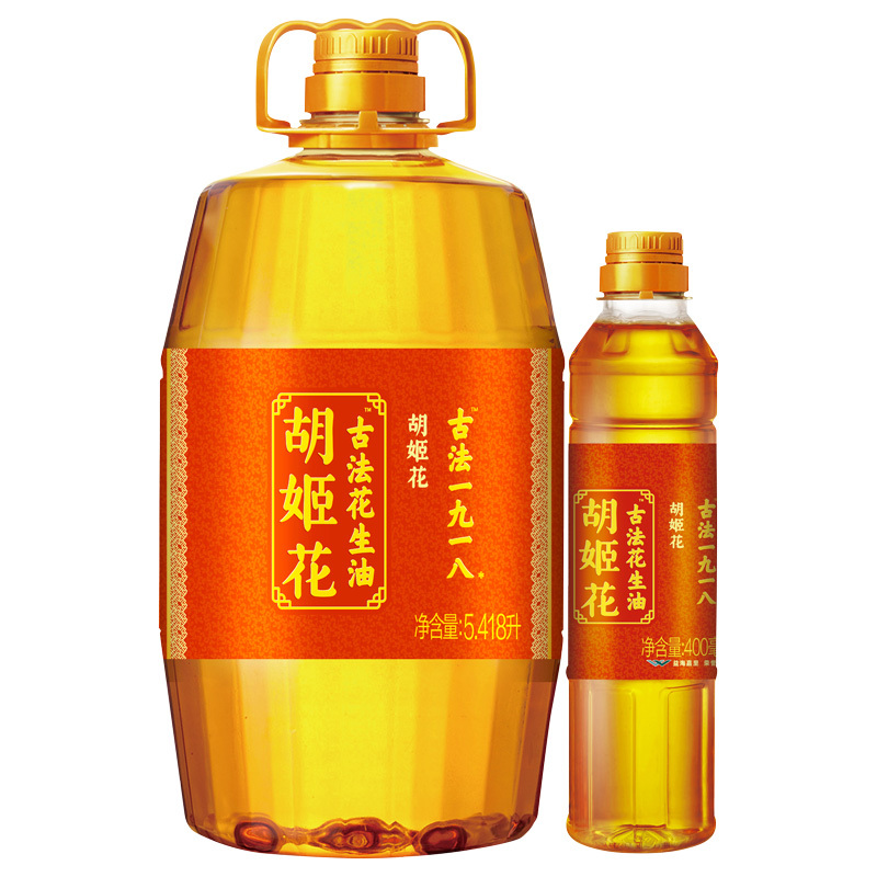 胡姬花古法一九一八花生油5.418L+400ml