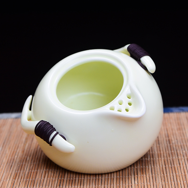 旅行茶具 XTL289 便携式定窑一壶四杯旅行亚光茶具广告 (套)