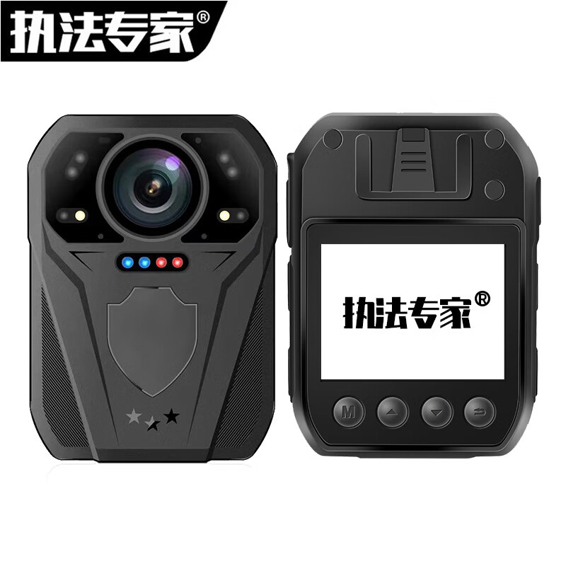 执法专家 DSJ-D2 1296P3600万高清像素大广角红蓝爆闪持久续航随身现场工作记录仪32G 摄像记录仪高清大图