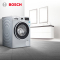 博世 BOSCH 9公斤洗6公斤烘 滚筒洗衣机全自动洗烘一体 除菌 智能烘 即洗即干WNA142X80W