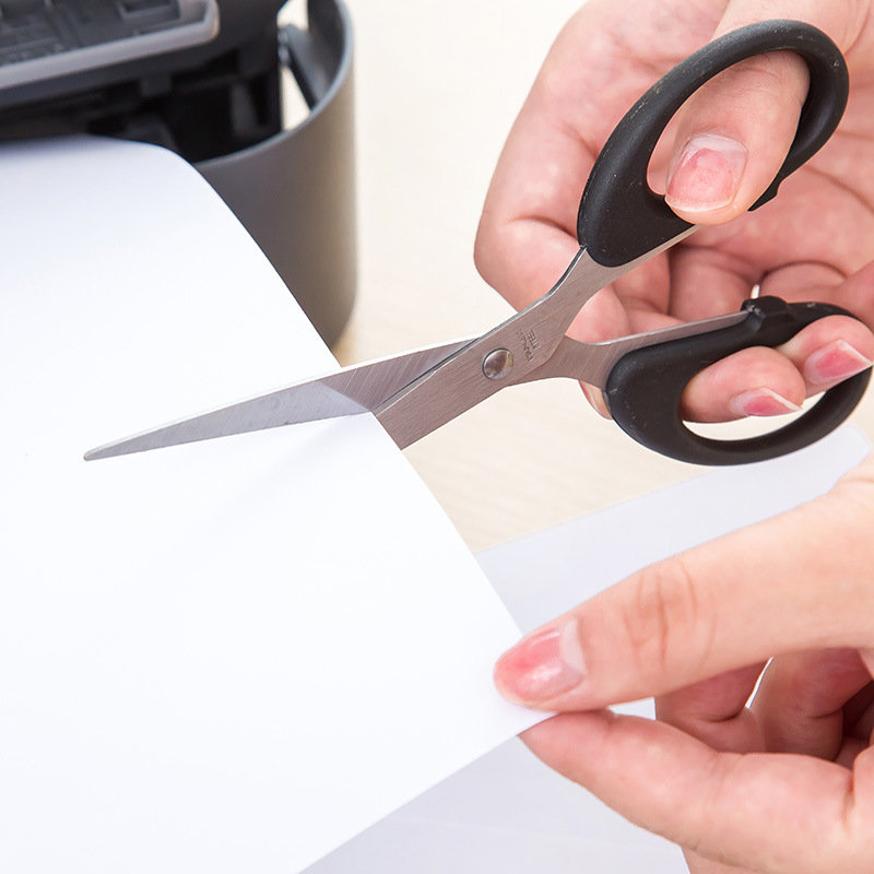 百晟长恒BSCH-C36C 不锈钢剪刀 黑色 (计价单位:把)高清大图