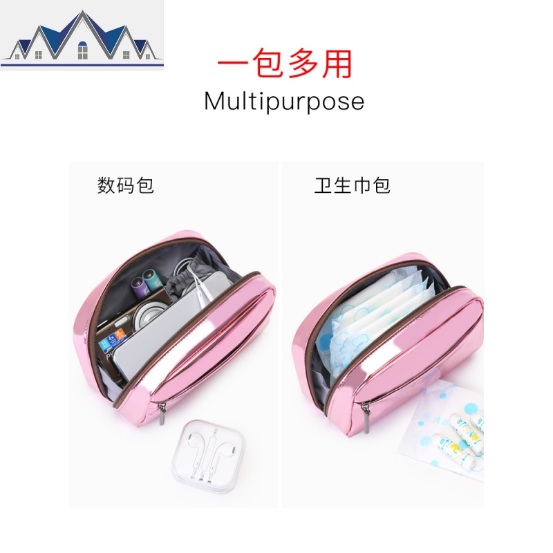 化妆包女小号便携网红韩国可爱口红日系随身少女心2019新款收纳袋 三维工匠收纳包高清大图