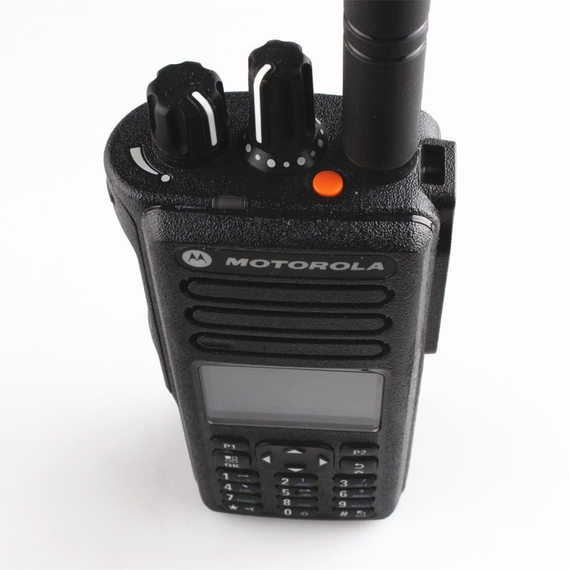 摩托罗拉(MOTOROLA) GP338D+ 数字对讲机 大功率数模兼容专业通讯手台 黑色