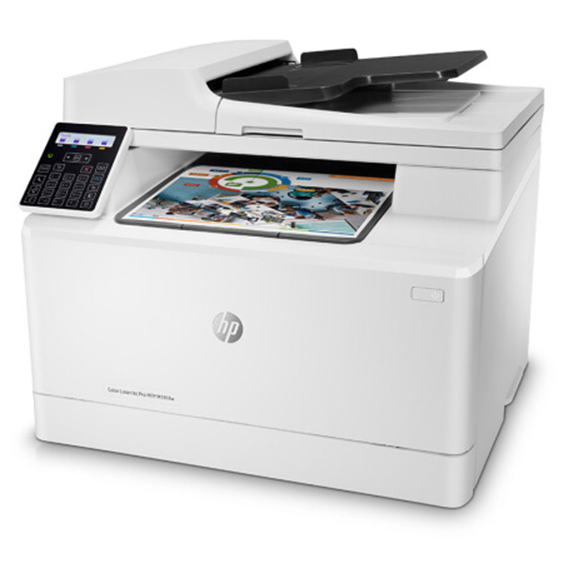 惠普HP LASERJET PRO M181FW A4彩色激光一体机无线打印复印一体机打印复印扫描传真一体机套餐一高清大图