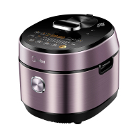美的(Midea)电压力锅MY-HT6077P 高压锅6L IH电磁加热可中途加菜家用智能预约功能一锅双胆
