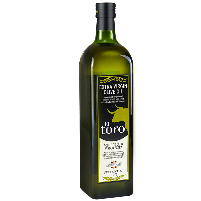 滔利EL TORO特级初榨橄榄油食用油西班牙进口1L*2瓶 节日礼盒装 企业福利 团购礼品