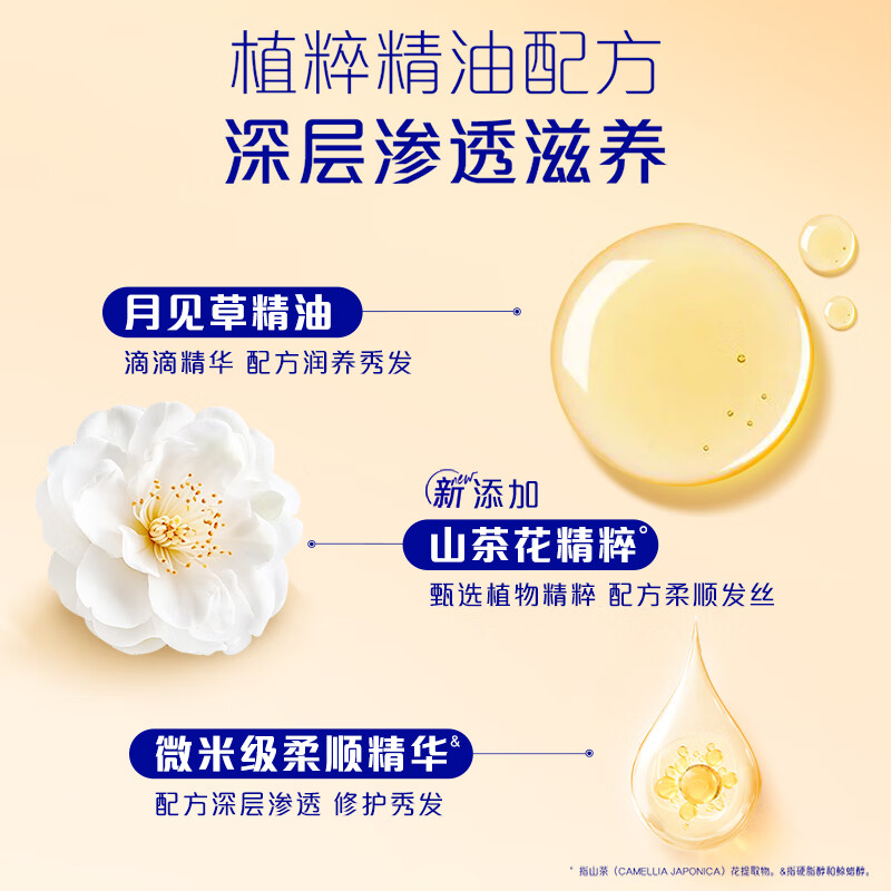 飘柔 护发素 氨基酸发膜润发乳 精油润养 400g (单位:瓶)高清大图