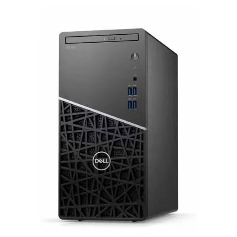 戴尔(DELL)成铭3901 十二代英特尔商用办公家用学生网课游戏电竞台式机电脑+23.8英寸(酷睿i7-12700 8G内存 1T机械+256G固态 集显)定制版主机