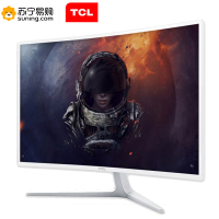TCL 31.5英寸 Adaptive-Sync同步技术75HZ平民电竞1800R曲面广视角滤蓝光显示器T32M7C
