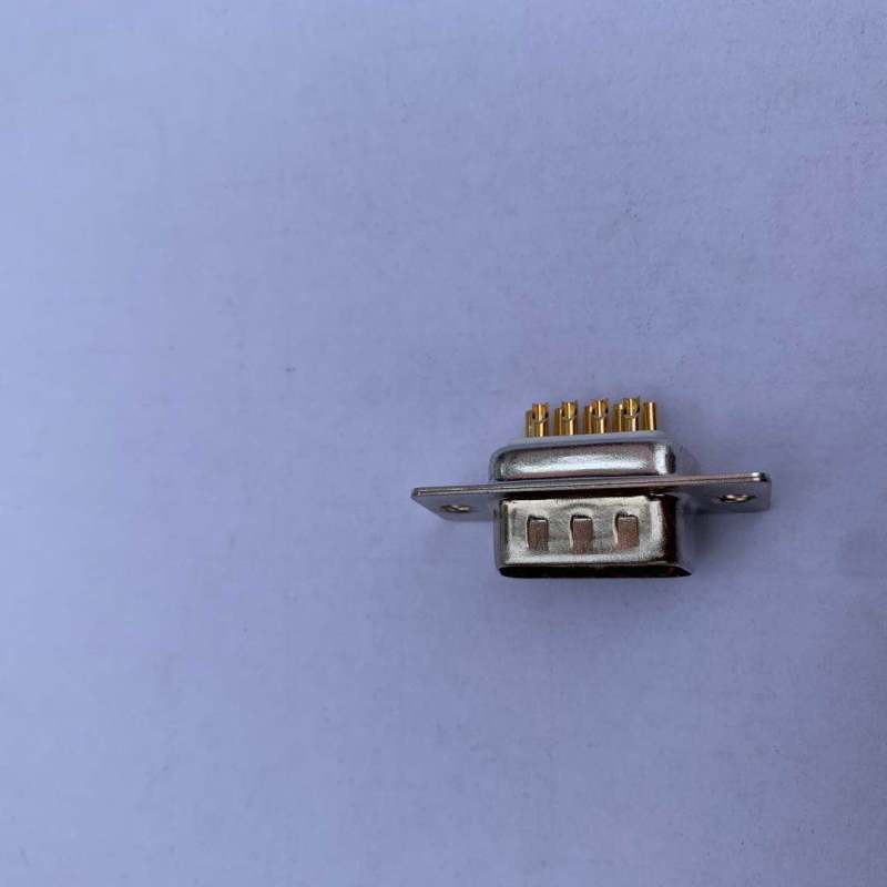 xinerkldb9插头串口头db9插头针公焊线式串口插头插座镀全金