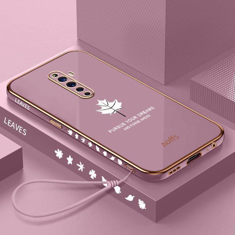 munu 适用于opporeno2z手机壳 oppo reno2z保护套直边包镜头轻薄软