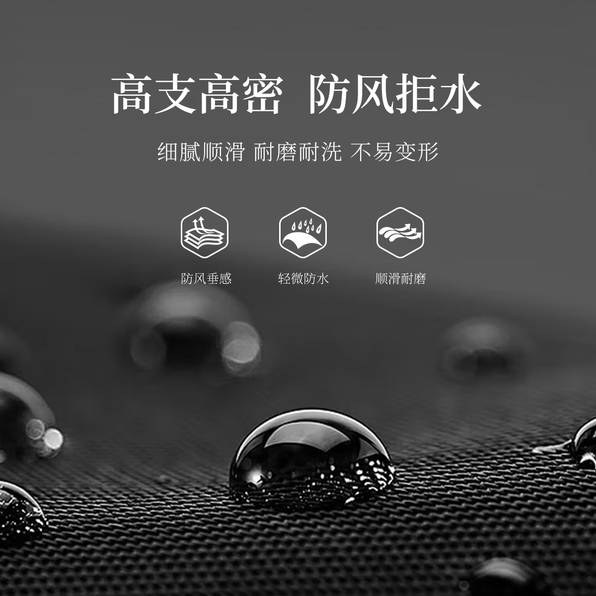 【太空记忆棉】花花公子行政休闲夹克男防风防水中年人外套爸爸装高清大图