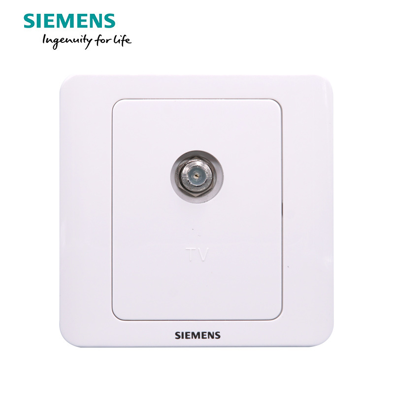 西门子(SIEMENS)开关插座 远景雅白系列宽频电视插座5TG0115-1CC1