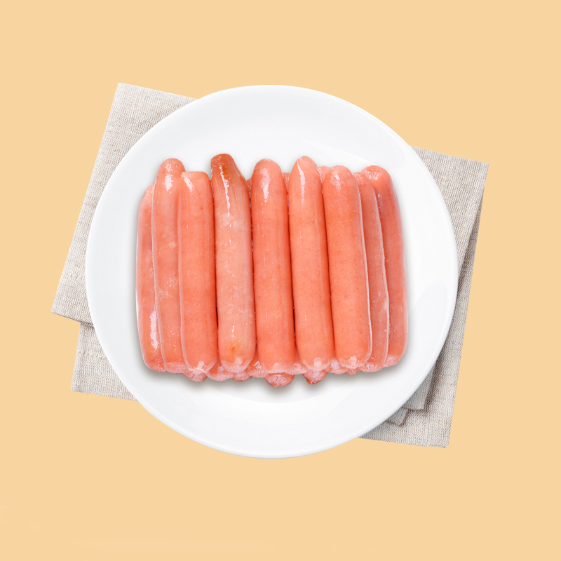 正大(CP)鲜香肉火腿肠脆皮香肠冷冻半成品零食点心无需解冻390g*4袋(黑胡椒*2原味*2)