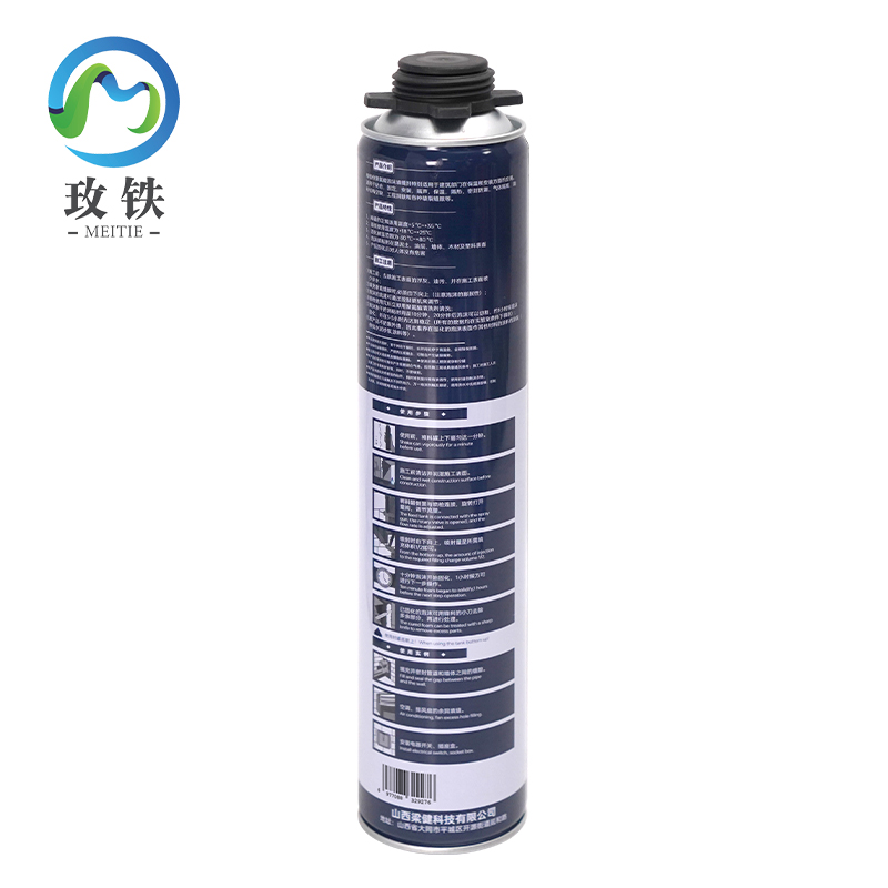 玫铁高效泡沫胶750ml瓶高清大图