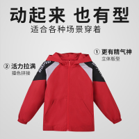 [直降价:79元]铅笔俱乐部童装春装新款男童外套儿童夹克上衣中大童带帽风衣