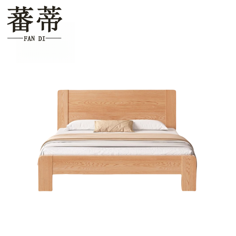 蕃蒂实木床1.8米(不含床垫)张