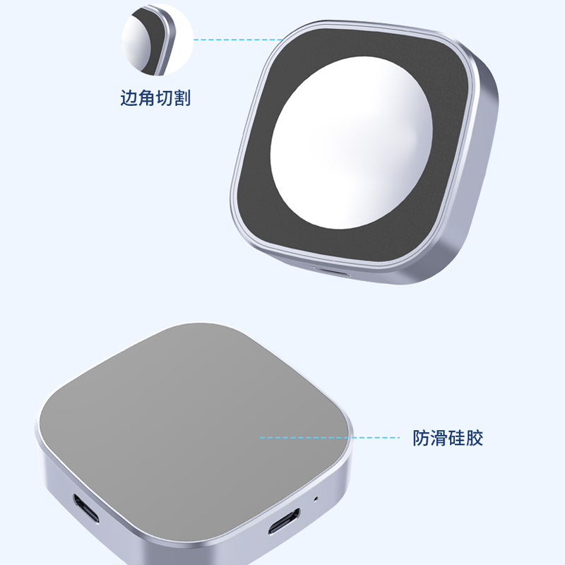 星邦格XBG1019Type-C , PD100W供电 1TB M.2磁吸移动固态硬盘(计价单位:个)银色高清大图