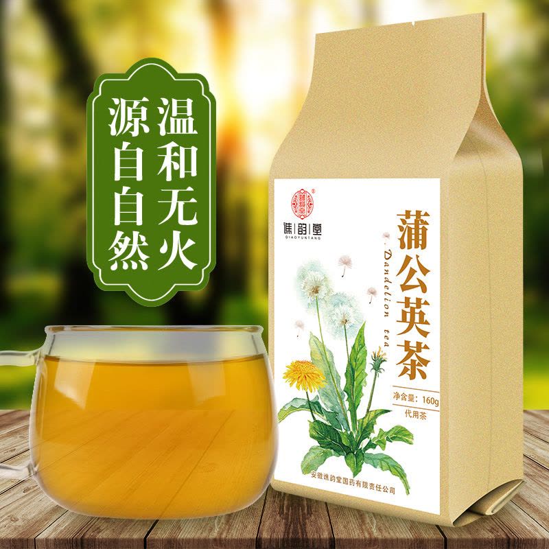 谯韵堂 蒲公英茶160g/袋图片