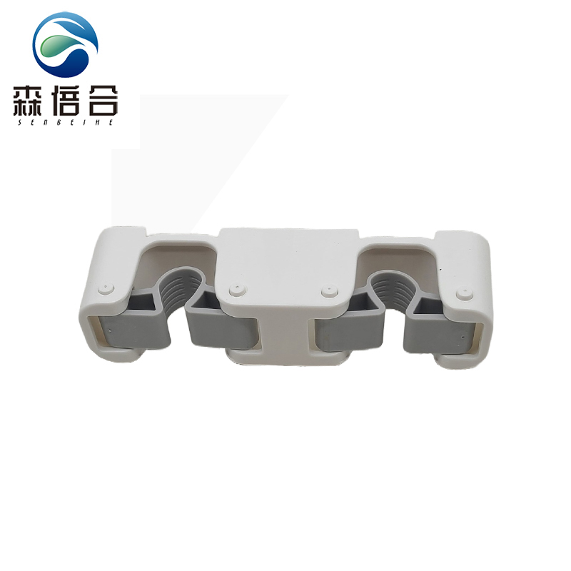 森倍合 塑料拖把架免打孔拖把夹工具挂架 双头/个高清大图