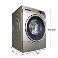 博世(BOSCH)WAU28569HW 10公斤 全自动变频滚筒洗衣机 家用大容量 婴幼除菌洗 智能APP控制