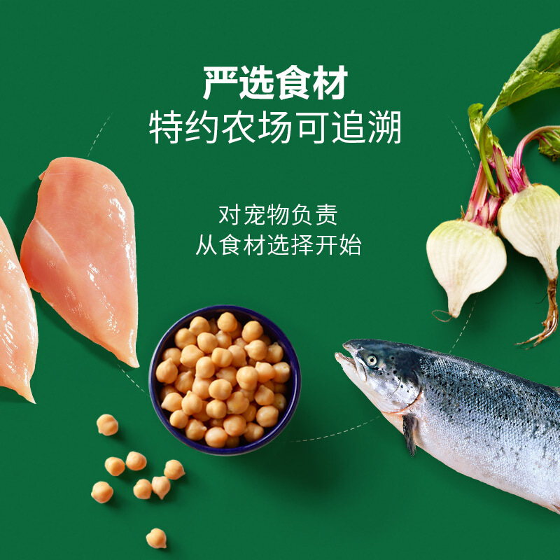 美士(Nutro)全价成猫猫粮鸡肉味 300g 布偶蓝猫橘猫加菲英短猫咪 宠物猫粮 全价粮
