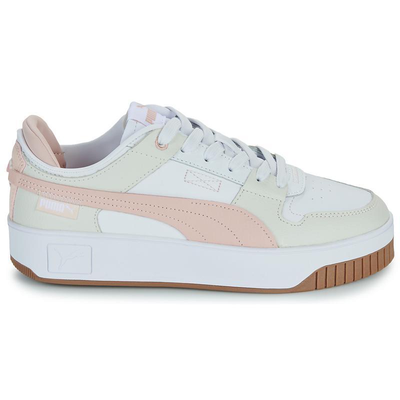 彪马(Puma)小众设计女款低帮跑鞋真皮内里舒适防滑运动鞋