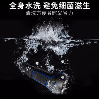 Philips/飞利浦电动剃须刀S100/02 充电式 男士刮胡刀 手动胡须刀 全身水洗 进口刀头 双刀头旋转式有线电源