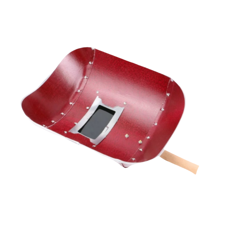 依诺九吉 电焊面罩手持式铝包边面具全脸 钢纸面罩1个配黑白玻璃 件高清大图