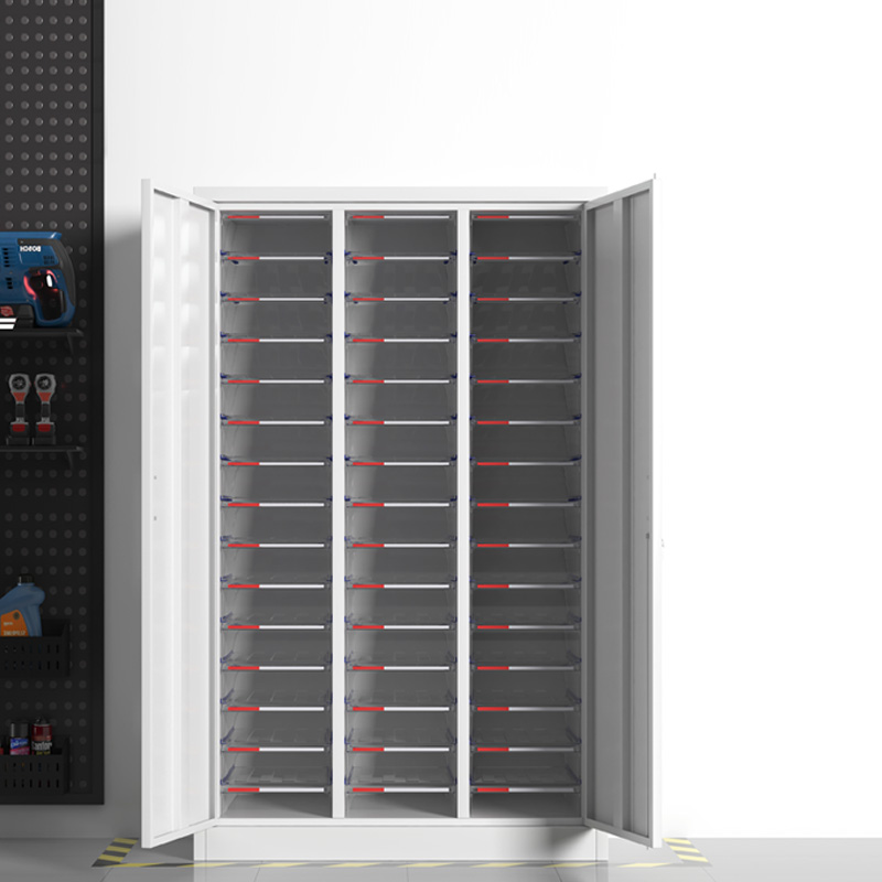 臻远 ZY5080116A4文件收纳柜 三列大45抽带门 860*390*1415mm 单位:台高清大图