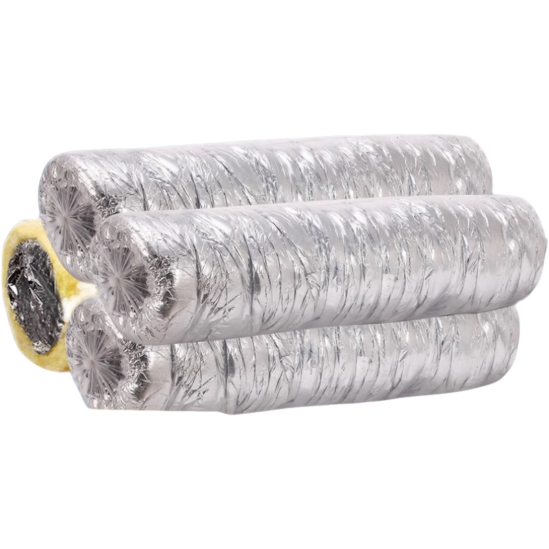 围一 伸缩铝箔保温管 直径400MM长8M 个高清大图