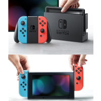 NINTENDO任天堂 日版Switch彩色+马里奥派对聚会+马里奥奥德赛 掌上游戏机便携NS（预定1月20号左右发货）