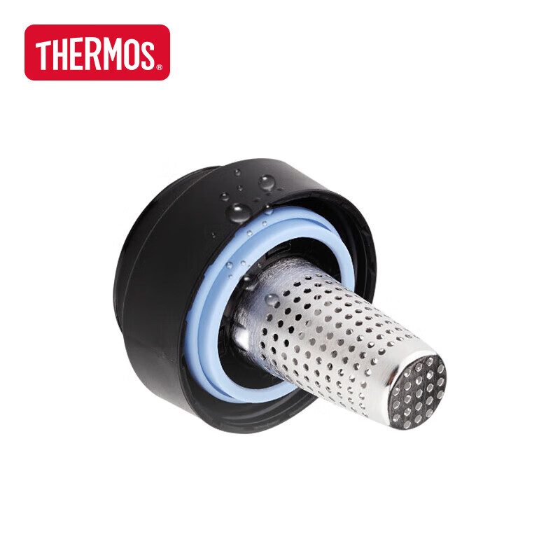 膳魔师(THERMOS)保温杯470ml高真空大容量泡茶水杯子 TCMK-500 SBK 304 不锈钢色高清大图