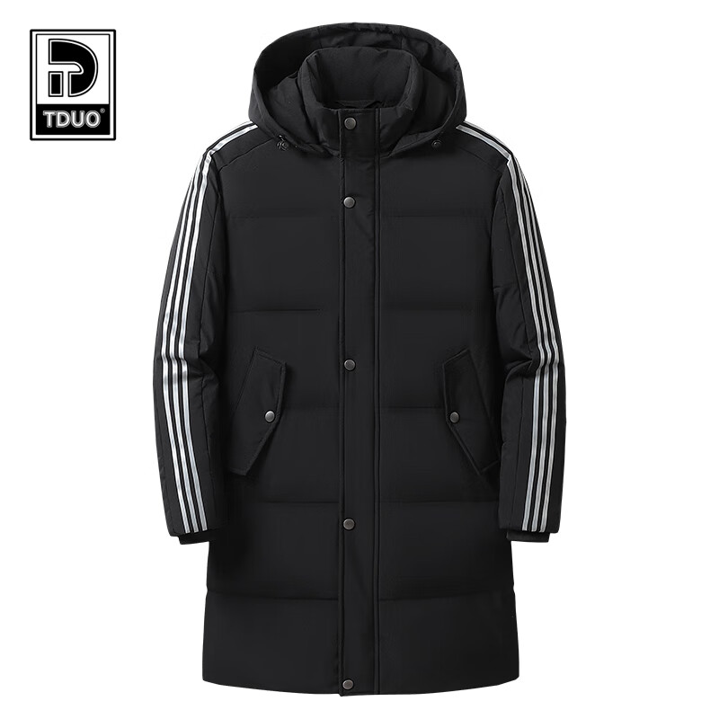 Tduo男女款中长款羽绒服 T07 件高清大图