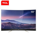 TCL 官方旗舰 65X3（65英寸）量子点超薄无边框智能液晶曲面液晶平板电视